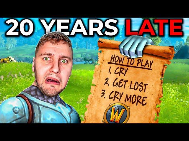 I played World of Warcraft for the first time EVER