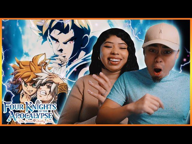 LANCELOT VS ARTHUR! The Seven Deadly Sins Four Knight of the Apocalypse Season 2 Episode 1 Reaction