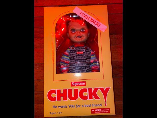 SUPREME CHUCKY DOLL WEEK 17 Unboxing! MUST COP FOR ALL SUPREME COLLECTORS!!!!