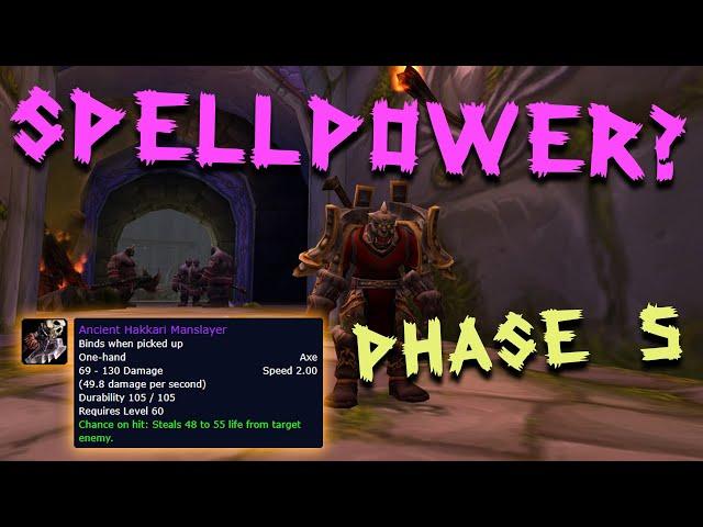 Melee Spellpower Hunter Build (for FUN) | Classic WoW