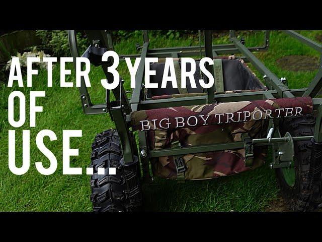 An honest review of the Carp porter big boy Triporter barrow. The good and the bad.