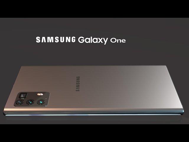 Samsung Galaxy One official Intoduction, concept trailer design 2020