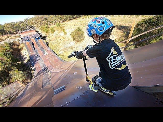 7 YEAR OLD vs BIGGEST RAMP IN AUSTRALIA!