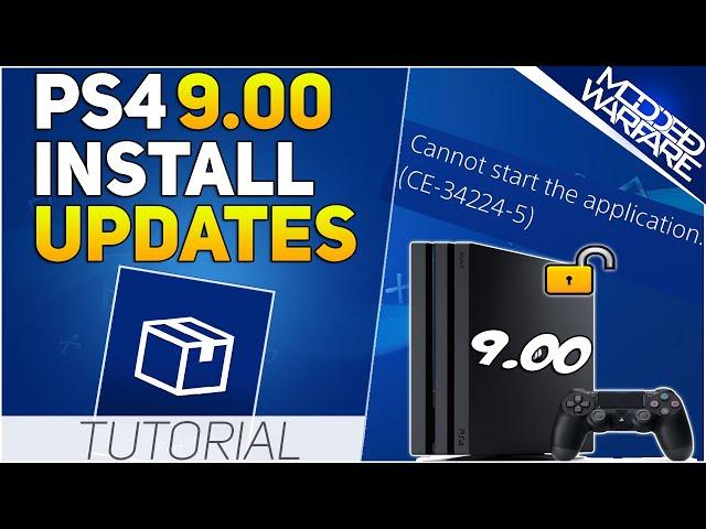 Installing PS4 Game Patches on the 9.00 Jailbreak