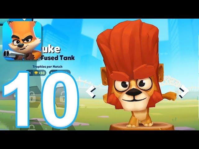 Zooba: Zoo Battle Arena - Gameplay Walkthrough Part 10 - Duke (iOS, Android)