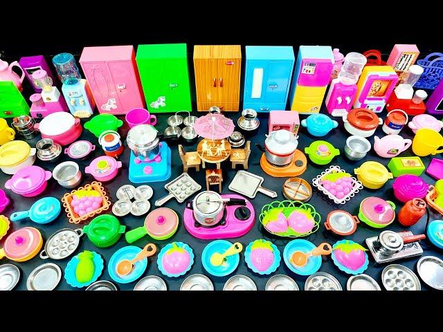 7 Minutes Satisfying with Unboxing Disney Kitchen Set | Super Plastic Full Tiny Set Toy Cooking Game