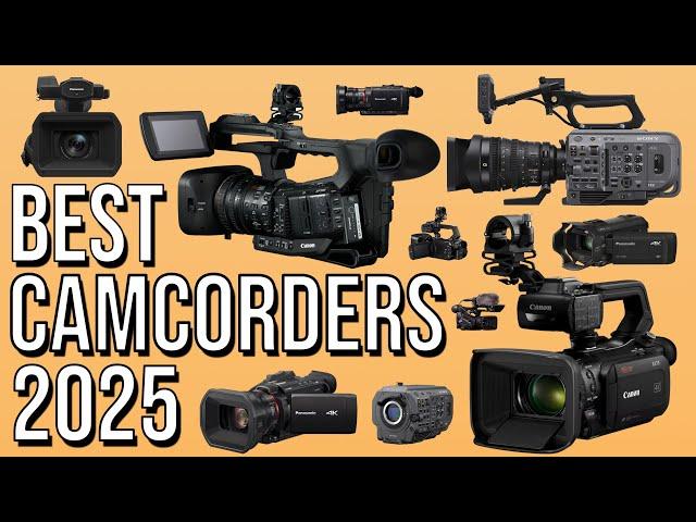 BEST CAMCORDER 2025 - TOP 5 BEST CAMCORDERS OF 2025 - FROM BUDGET TO PRO!