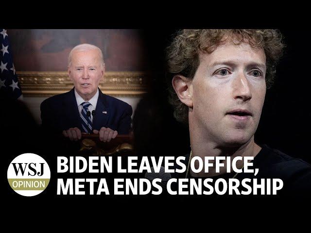 Biden Leaves Office, Meta Ends Censorship