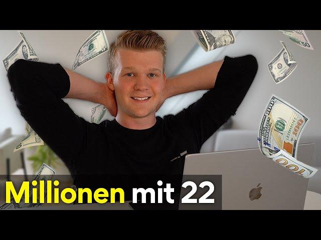 So habe ich mit 22 Jahren Millionen Online verdient 