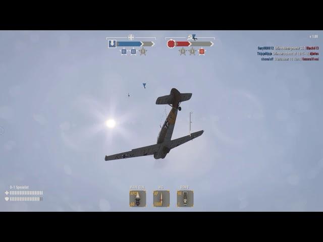 BF-109 D-1 Air & Ground Action (Heroes & Generals)