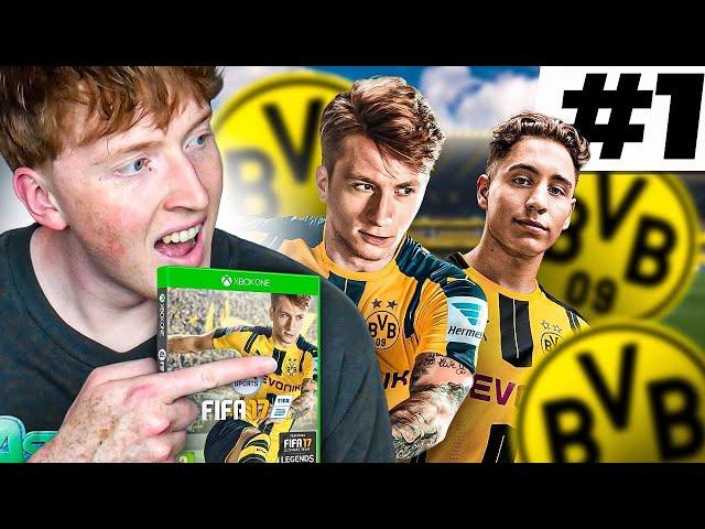 перестройка за Боруссию Дортмунд в FIFA 17