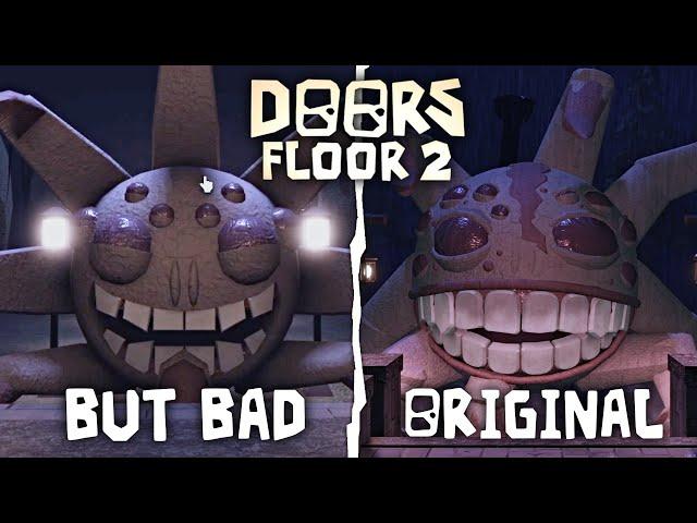 [ROBLOX] DOORS FLOOR 2 but Bad vs Original