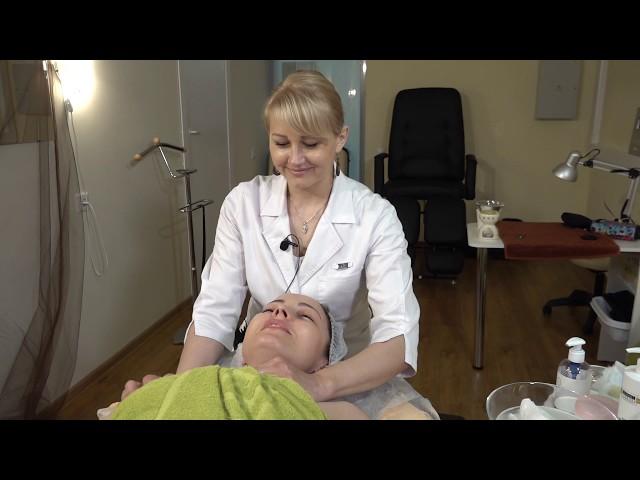 Cervical-collar area massage and Gua Sha massage for Olga | Episode 2