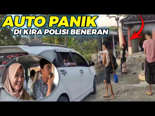 PRANK RENDI ANDIKA || BUNYIKAN SIRINE POLISI DI DEPAN RUMAHNYA