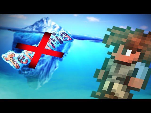 O iceberg de Terraria