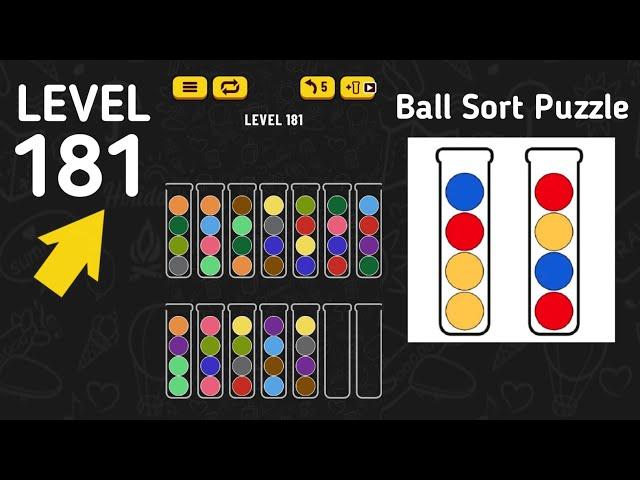 Ball Sort Puzzle Level 181