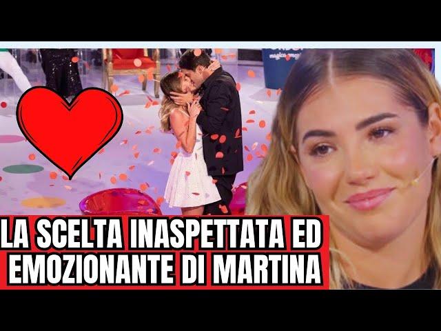 ANTICIPAZIONI UOMINI E DONNE - LA SCELTA INASPETTATA ED EMOZIONANTE DI MARTINA..