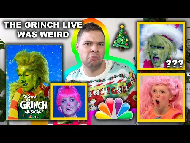 The Grinch Musical on NBC was Pure Nightmare Fuel