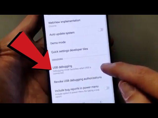 Galaxy Note 8/9: How to Enable USB Debugging Mode