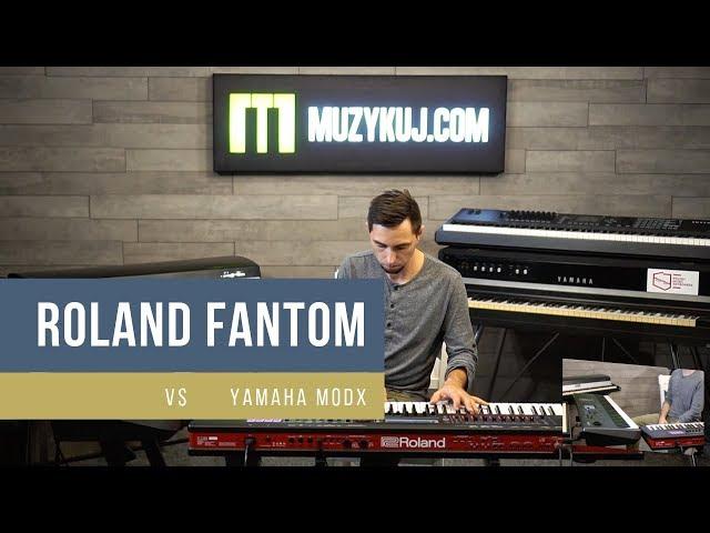 Roland Fantom VS Yamaha MODX Piano Pad, e Piano