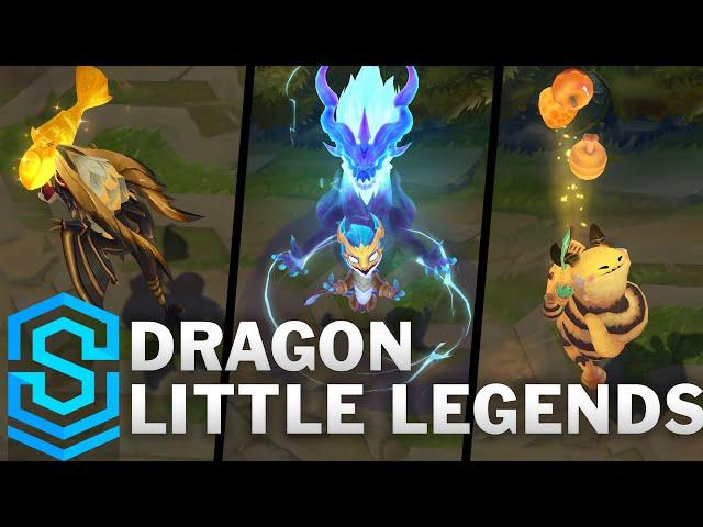 Fates Little Legends | Ao Shin, Choncc, Umbra, Lucky Fuwa & Jade Emperor Sprite (TFT Set 4)