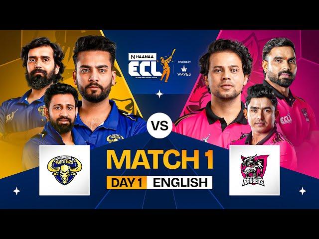 [ENGLISH] #ECL | Match 1 | Haryanvi Hunters vs Rajasthan Rangers | Elvish Yadav vs Zayn Saifi