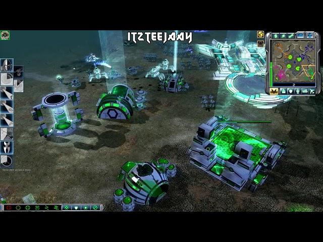 New Faction , (Series) , Crossfire MOD , C&C 3 Tiberium Wars , 2v2 Vs Brutal ai , 4K Gaming