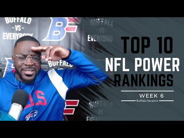 Buffalo Bills still a top 10 team? NFL Week 6 Power Rankings