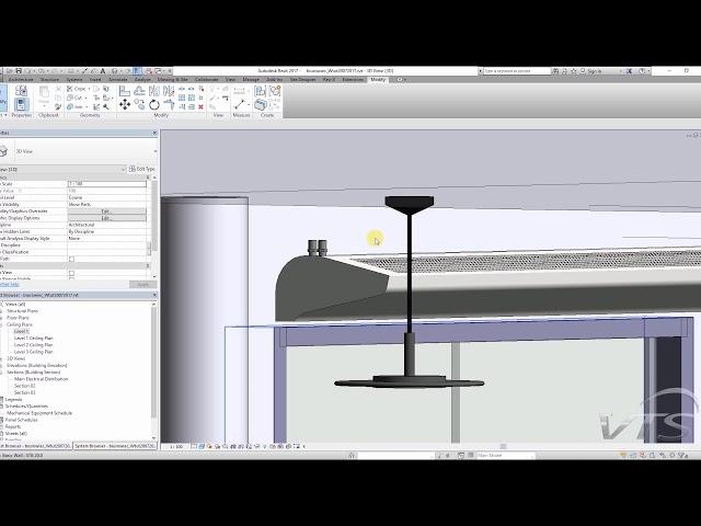 WING воздушно-тепловая завеса пособие по проектированию в Revit®