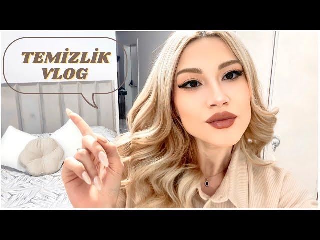 YATAK ODAMI DÜZENLİYORUZ | BUGÜNÜ DE EVİMİN ÜST KATINI TEMİZLEMEYE AYIRDIM  TEMİZLİK VLOG 