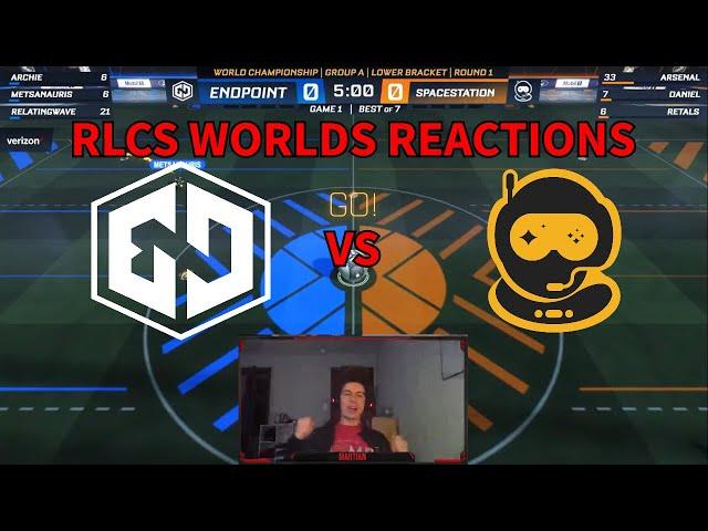 Spacestation Gaming Fan Reacts! SSG vs Endpoint (RLCS Worlds 2022)
