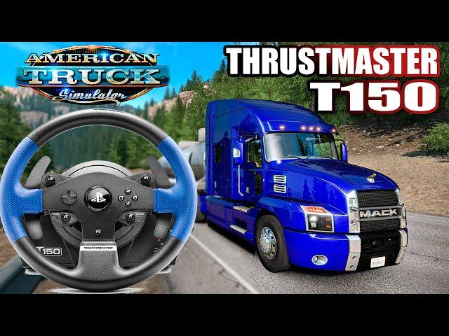 САМЫЙ ДЕШЁВЫЙ РУЛЬ НА 1080 ГРАДУСОВ! AMERICAN TRUCK SIMULATOR!