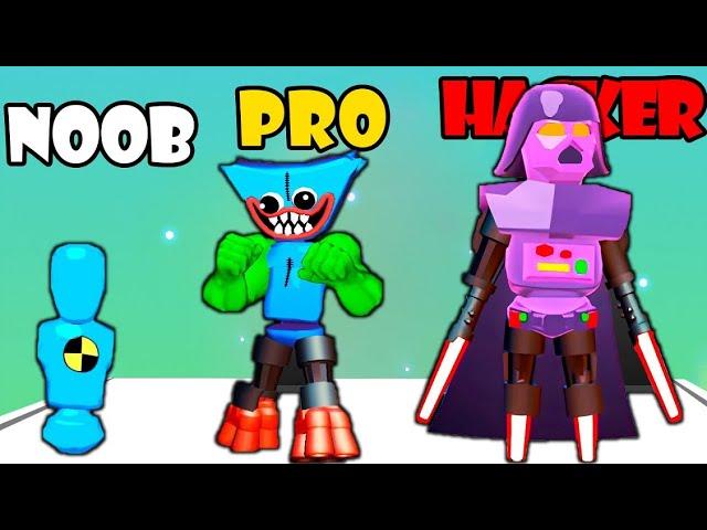 NOOB vs PRO vs HACKER - Merge Ragdoll Fighting | Gameplay Walkthrough (Android,iOS)