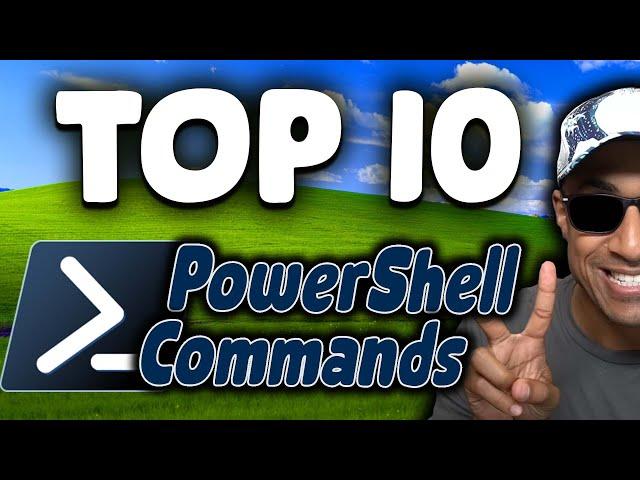 Top 10 PowerShell Commands for Beginners | Realistic Examples with Explanations!