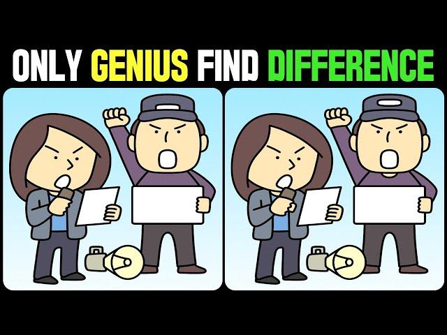 Spot The Difference : Only Genius Find Differences [ Find The Difference #646 ]