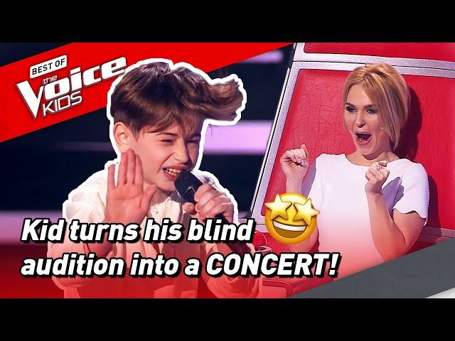 This little KID is already an AMAZING SUPERSTAR at his Blind Audition in The Voice Kids!  | Road To