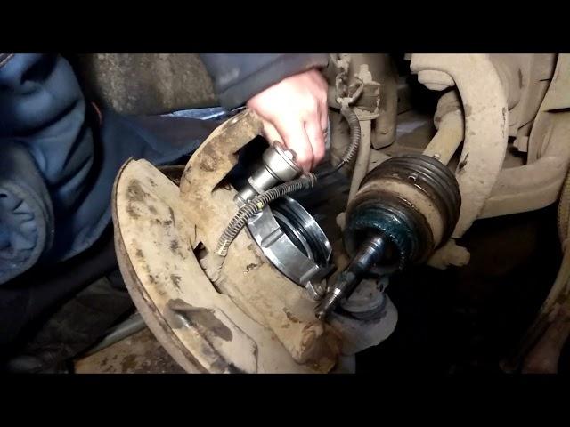 Замена хабов Ssang Yong Kyron / Replacement hubs Ssang Yong Kyron