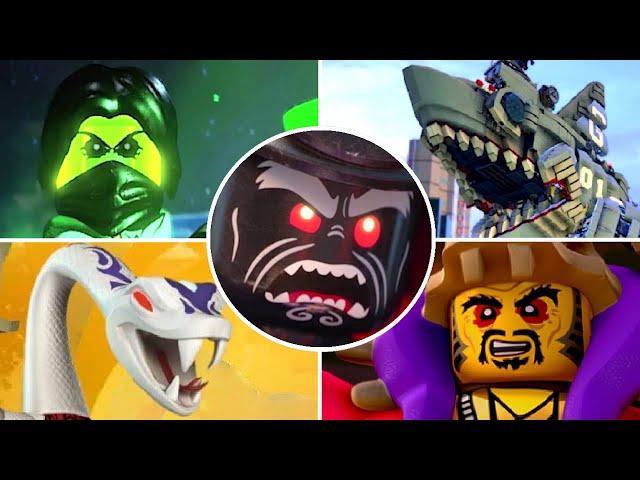 LEGO Ninjago Movie Videogame - All Bosses