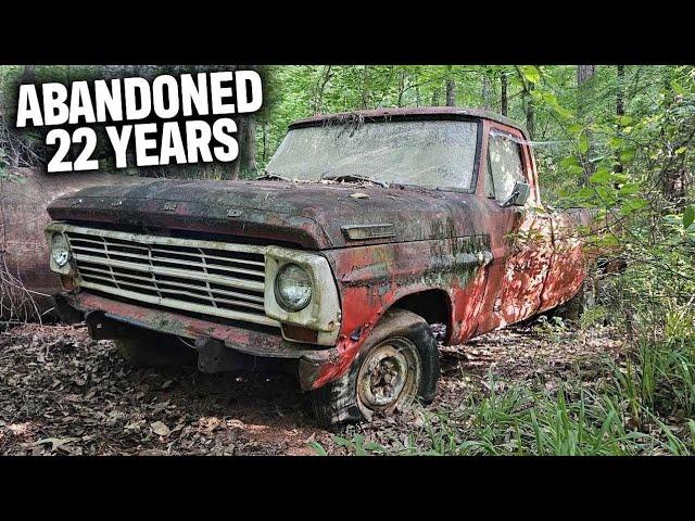 Will It Start? Abandoned 22 YEARS 1969 FORD F100