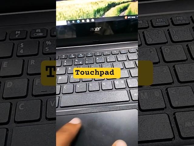 Acer Aspire R11 Series Laptop Touchpad Not Working Problem#macnitesh#keyboardtricks#2025short