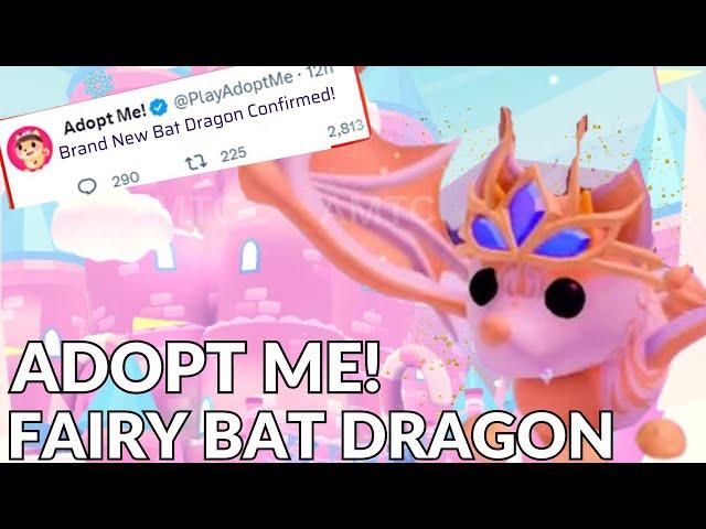 *CONFIRMED* How TO Get New Fairy Bat Dragon  Adopt Me Roblox