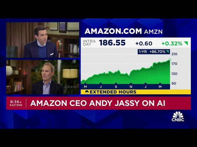 Amazon CEO Andy Jassy: AI is going to transform every customer experience that we know