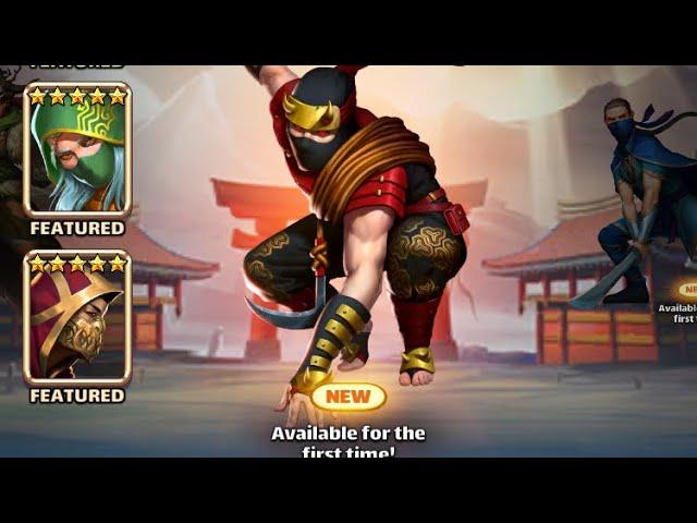 Empires Puzzles : Ninja tower pulls from alliance member Seb (part 2)