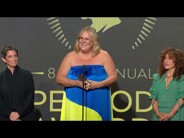 Bridget Everett Accepts the Peabody for Somebody Somewhere