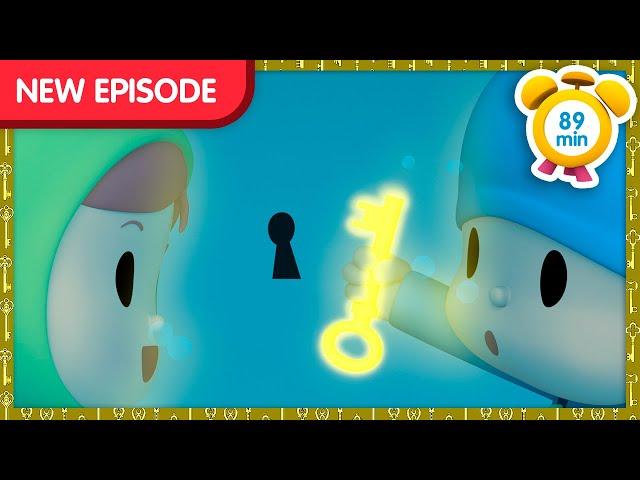  POCOYO ENGLISH - The Treasure Master Key [89 min] Full Episodes |VIDEOS and CARTOONS for KIDS