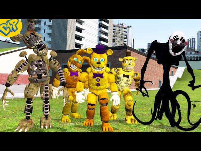 НОВЫЕ АНИМАТРОНИКИ ФНАФ в ГАРРИС МОД || Garry's Mod FNAF