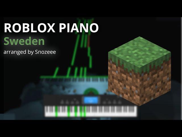 Sweden | Minecraft [ROBLOX Piano]