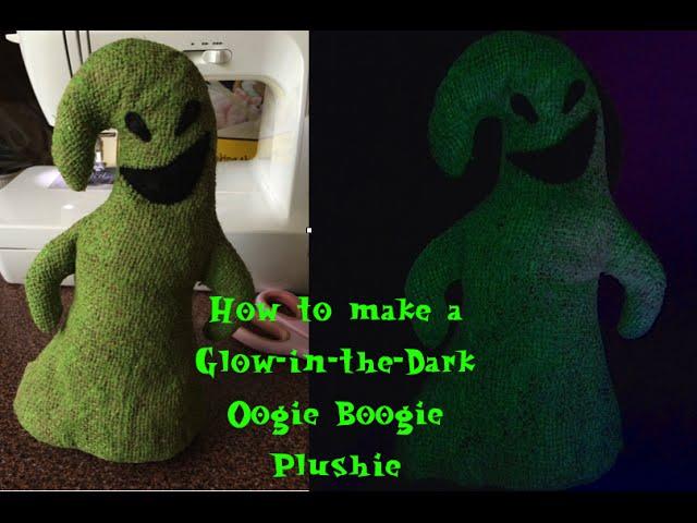 How to Make a Glow-in-the-dark Plush Oogie Boogie (from Nightmare Before Christmas)