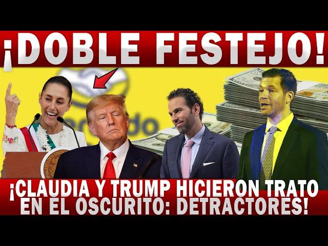 #EnVIVO I Que Claudia y #Trump hicieron trato en el oscurito I ¡Histórica inversión millonaria!