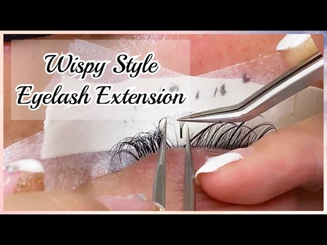 Wispy Eyelash Extension Full Set